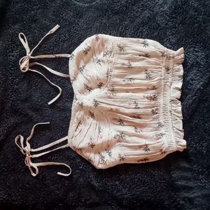 🌸American Eagle Outfitters floral crop top S/P
